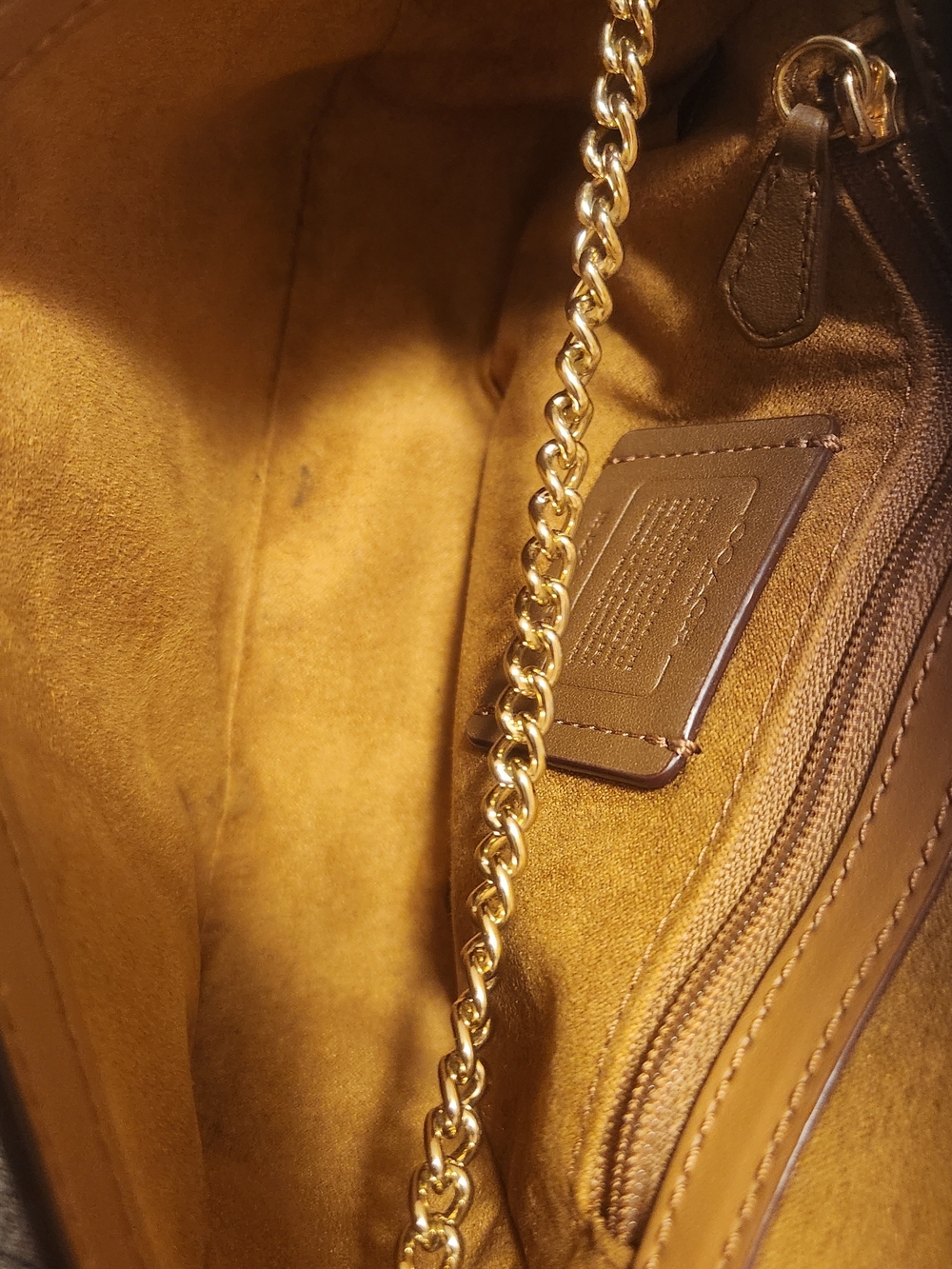 Coach Gemma Pink Leather Pearl Buckle Crossbody Bag - Picture 5 of 8